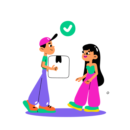 Delivery Confirmation Illustration