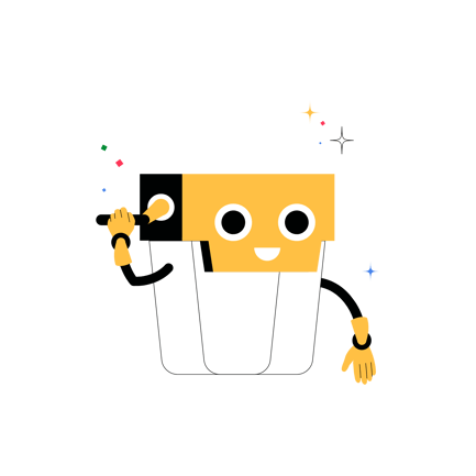 Content Deletion Flat Style Illustration