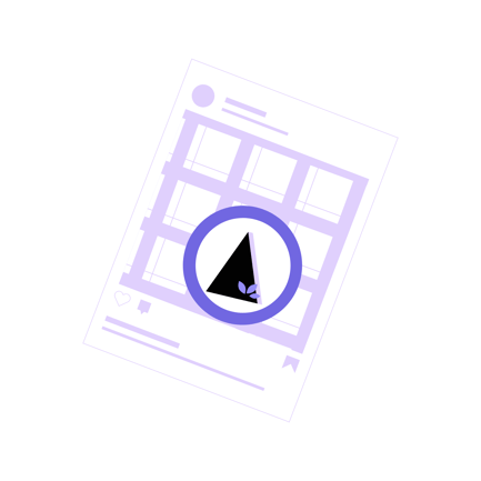 Social Media Break Illustration