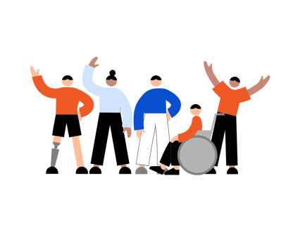 Inclusive Society With Diverse People