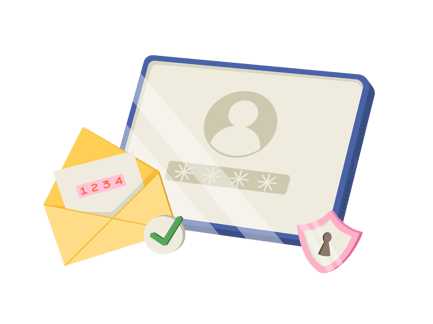 Verificación Otr al iniciar sesión en la cuenta