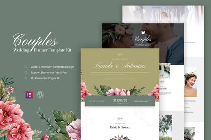 Preview: Couples - Wedding Planner Template Kit
