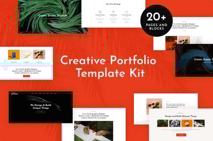 Preview: Helion - Creative Portfolio Elementor Template Kit