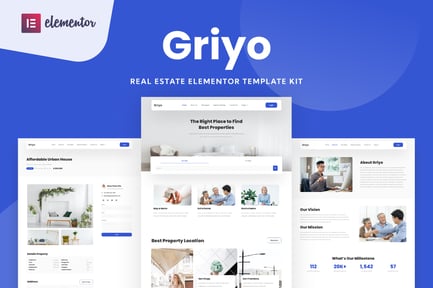 Preview: Griyo - Real Estate Elementor Template Kit