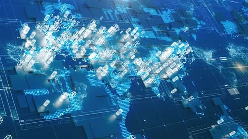 News Background Looped 4k