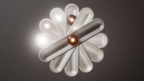 3D Loop Satisfying Spheres Animation