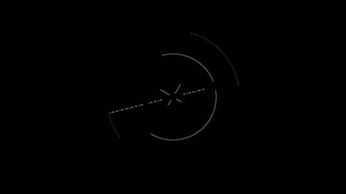 Interface Collection: Loop in of formation of target cross within two concentric circular rings in c