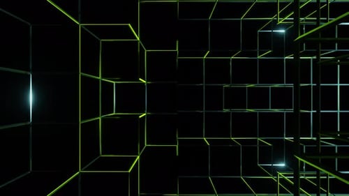 Ascending Colored Cubes