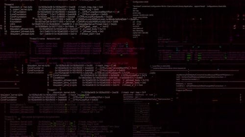 HiTech Damaged Glitched Developer Codes Effect Code for Either a Hacker Attack Security Screen Lost