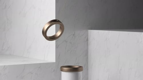 3D Loop Satisfying Cylinders Animation