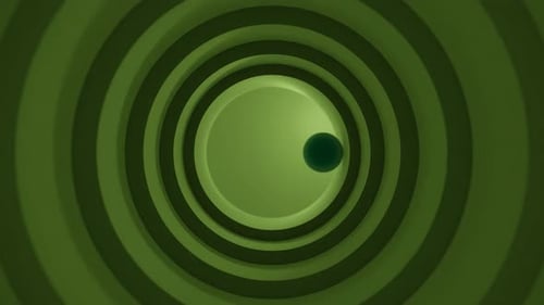 Ball Rotates in a Circle A Place for Text Motion Design Simple Geometric Objects Primitive Shapes