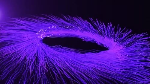 purple circle burst abstract background animated design