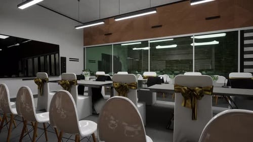 Business Meeting Room Or Board Room Interiors