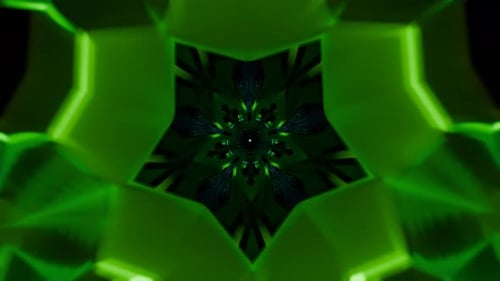 Eyecatching 3D Neon Designs Perfect for Setting the Vibe at Parties or in VJ Loops