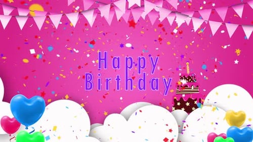 Happy Birthday Gold Golden Font Greeting Card for Invitation or Greeting Card Surprise