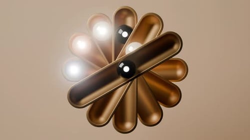 3D Loop Satisfying Spheres Animation