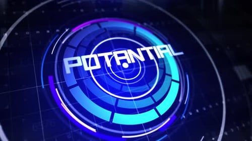 Potantial Hi Tech Background