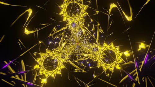 Multicolored Flashing Scifi Mindaltering VJ Seamless Loop Display