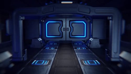 Sci Fi Corridor Transition