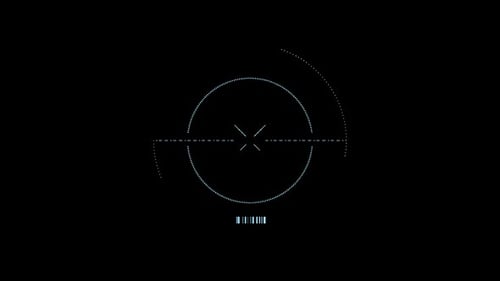 Interface Collection: Continuous main loop of flickering of elements of a target cross within two co