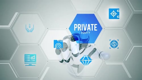 Private Equity touch screen animation