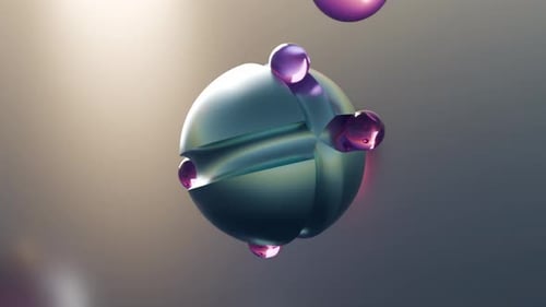 3D Loop Satisfying Spheres Animation