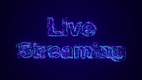 Texte en streaming en direct construit à l'aide de lignes