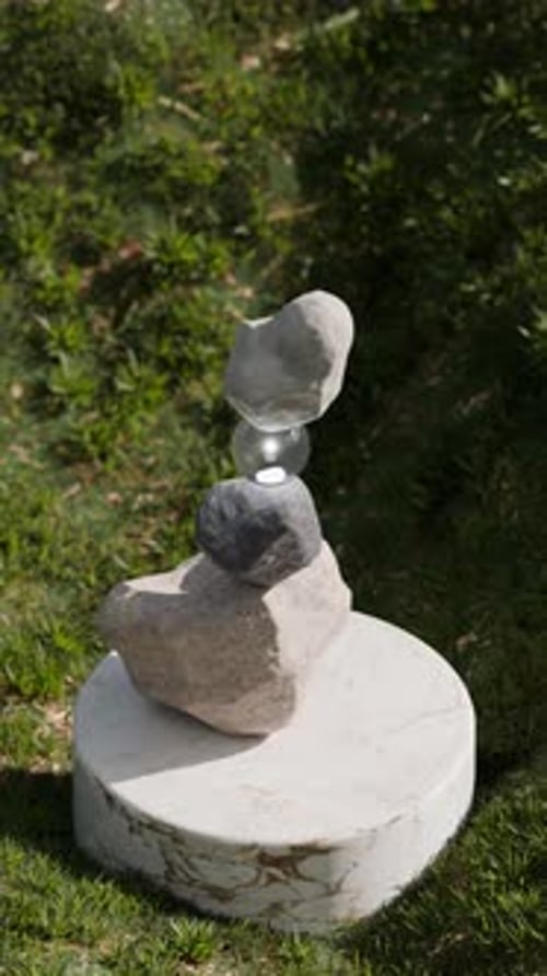 3D Loop Satisfying Rocks Balance