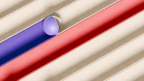 3D Loop Satisfying Spheres Animation