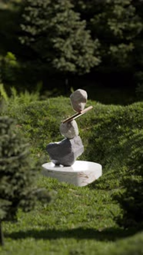 3D Loop Satisfying Rocks Balance