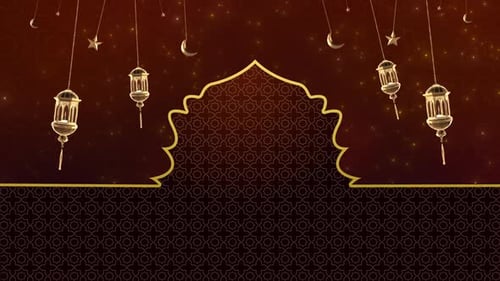 Ramadan Kareem Greeting Motion