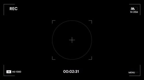 Camera Screen Viewfinder Animation