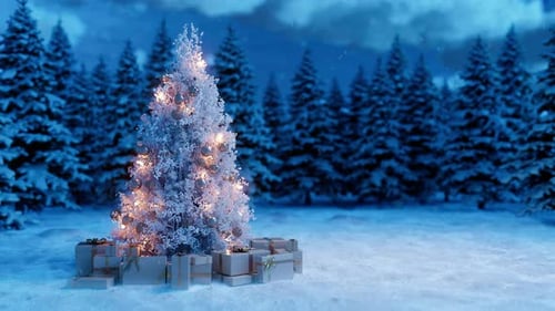 Sapin de Noël magique