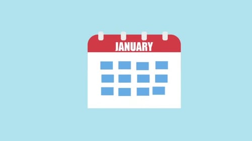Marking Important Day On Calendar With Pen 2 January