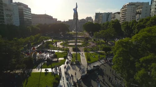 Argentina Winner Soccer World Champion Fans Celebration