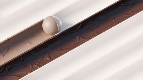 3D Loop Satisfying Spheres Animation