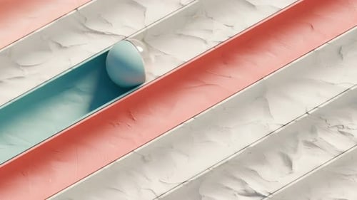 3D Loop Satisfying Spheres Animation