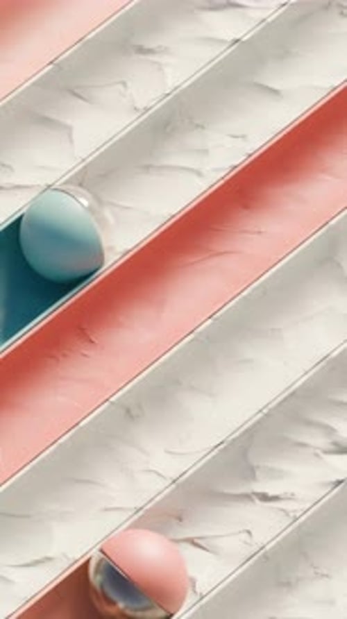 3D Loop Satisfying Spheres Animation