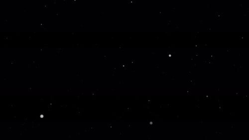 Particles Dust Flying at Camera Loop