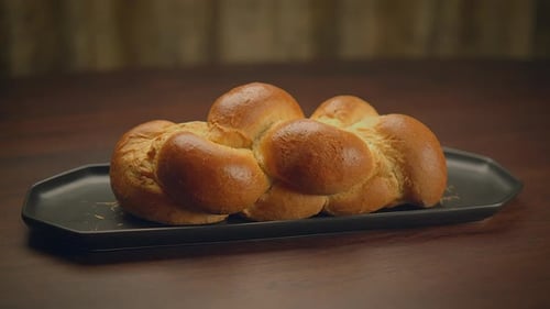 Bakery Concept of Homemade Breads Loaf Pastry Food Background