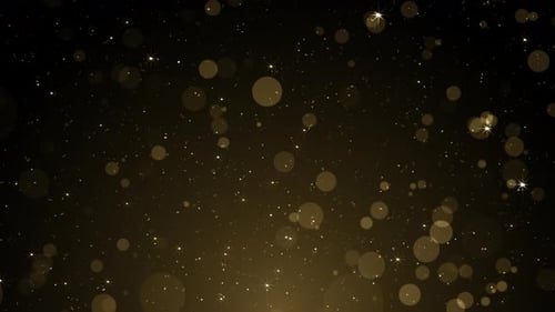 Gold Sparkling Treasures Particles