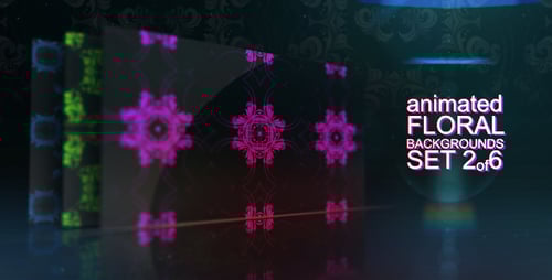 Animated Floral Backgrounds #2