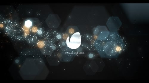 Elegant Bokeh Particle Logo