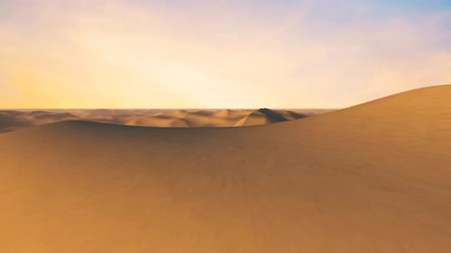 Endless Flight in the Endless Hot Desert