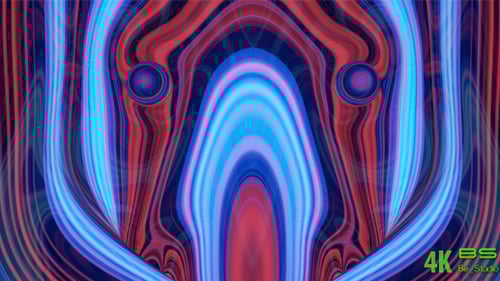 Beautiful Colorful Stripes Moving Background