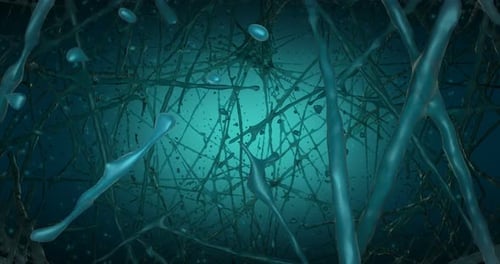 Green Biological Loop Background