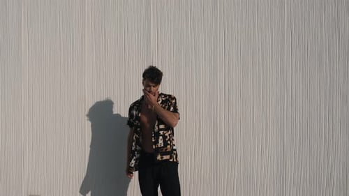 Guy Model Shows His Body