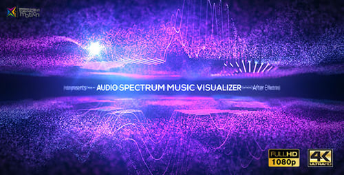 Audio Spectrum Music Visualizer