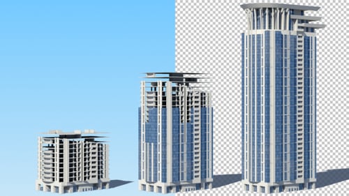 Bâtiment en pleine croissance