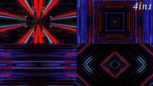 Color Transfer - VJ Loop Pack (4in1)